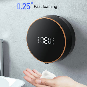 LED Temperature Display Automatic Soap Dispenser