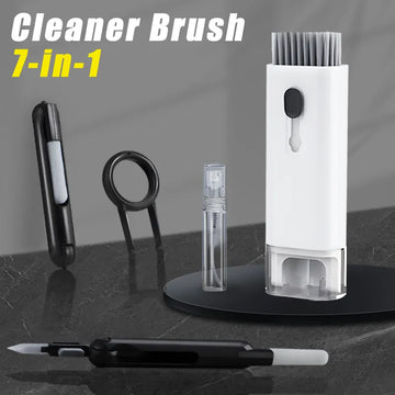 7-in-1 Computer Keyboard Cleaner Brush Screen cleaning Spray Bottle Set